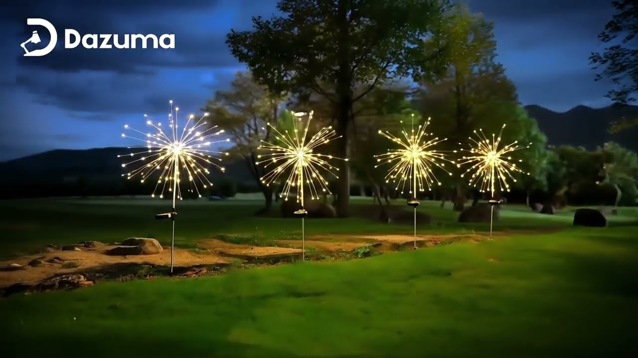 🌟 Get your magical Starburst Garden Lights now!