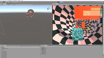 Unity3D 5.5. Generation of infinit random tunnel with thorus