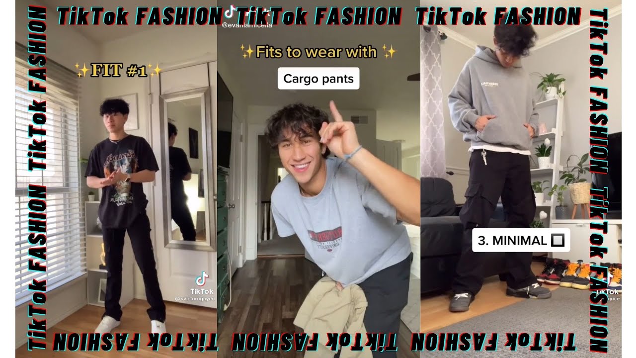 TikTok Fashion: How To Style Cargo Pants (MEN) 