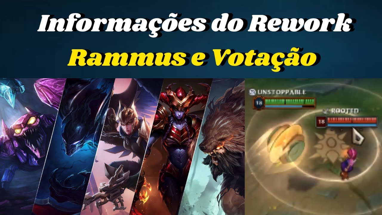 Possível Data pro Mini Rework do Rammus e Resultado da Votação do Novo ...