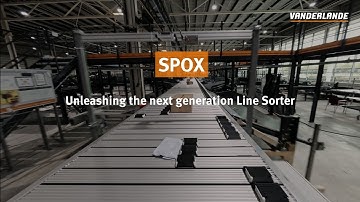 SPOX - Unleashing the next generation Line Sorter | Vanderlande