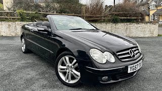 YG57TXT - Mercedes CLK 200K Avantgarde Convertible for sale at Ollie Anderson Car Sales