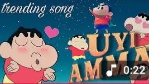 Shinchan Sings Uyi Amma: A Humorous Twist😇 Uyi Amma: Shinchan