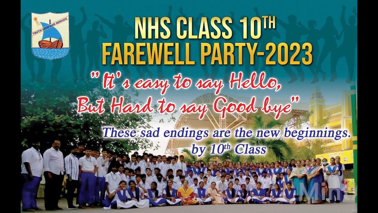 Nirmala High School 2022-23 Farewell Party
