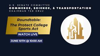 Cruz and Cantwell Host College Sports Roundtable