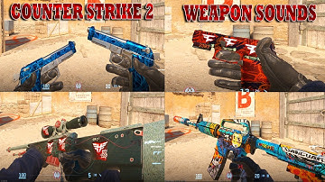 Counter Strike 2 | All Weapon Sounds | Showcase