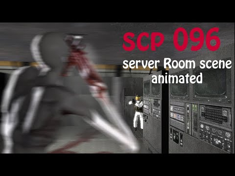 [SFM] | SCP - CONTAIMENT BREACH | scp 096 vs guard server room scene | ANIMATION