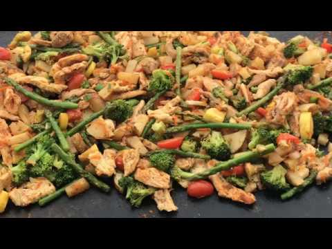 🎥♨️ (Live and Unedited) Meal Prep - Garlic Chicken With Vegetable Mix On The Blackstone Griddle