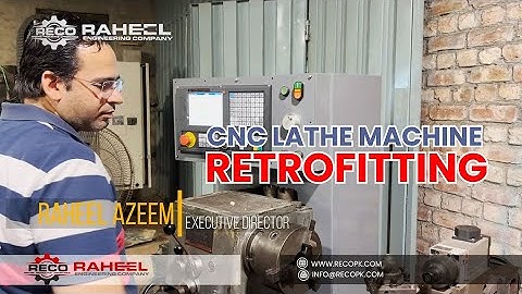 CNC Lathe Machine Retrofitting manual to cnc conversion