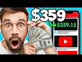 Get paid 359 just watching youtubes get paid to watchs free paypal money 2022