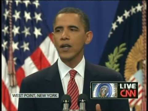 President Barack Obama talks about the future of the US military engagement in Afghanistan at the United States Military Academy in West Point, New York. Tuesday, December 1, 2009. Part 1: www.youtube.com Part 2: www.youtube.com Part 4: www.youtube.com