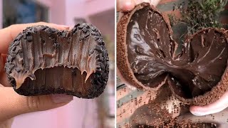 Best Homemade Chocolate Cake Decorating Recipe | Most Satisfying Chocolate Cake Hack Recipe