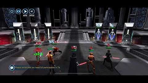 SWGOH - StarForge Showdown - Dark Side