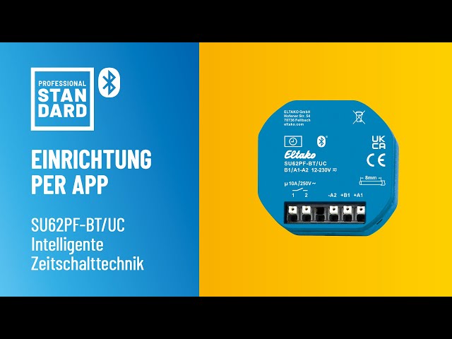 SU62PF-BT/UC | Inbetriebnahme