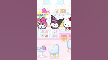 #hellokittyandfriends give Pochacco a brithday surprise! 🎁 #sanrio #pochacco