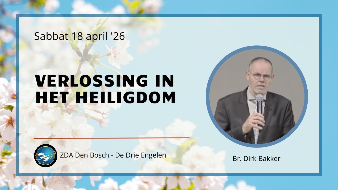 "Verlossing in het Heiligdom" - Br. Dirk Bakker