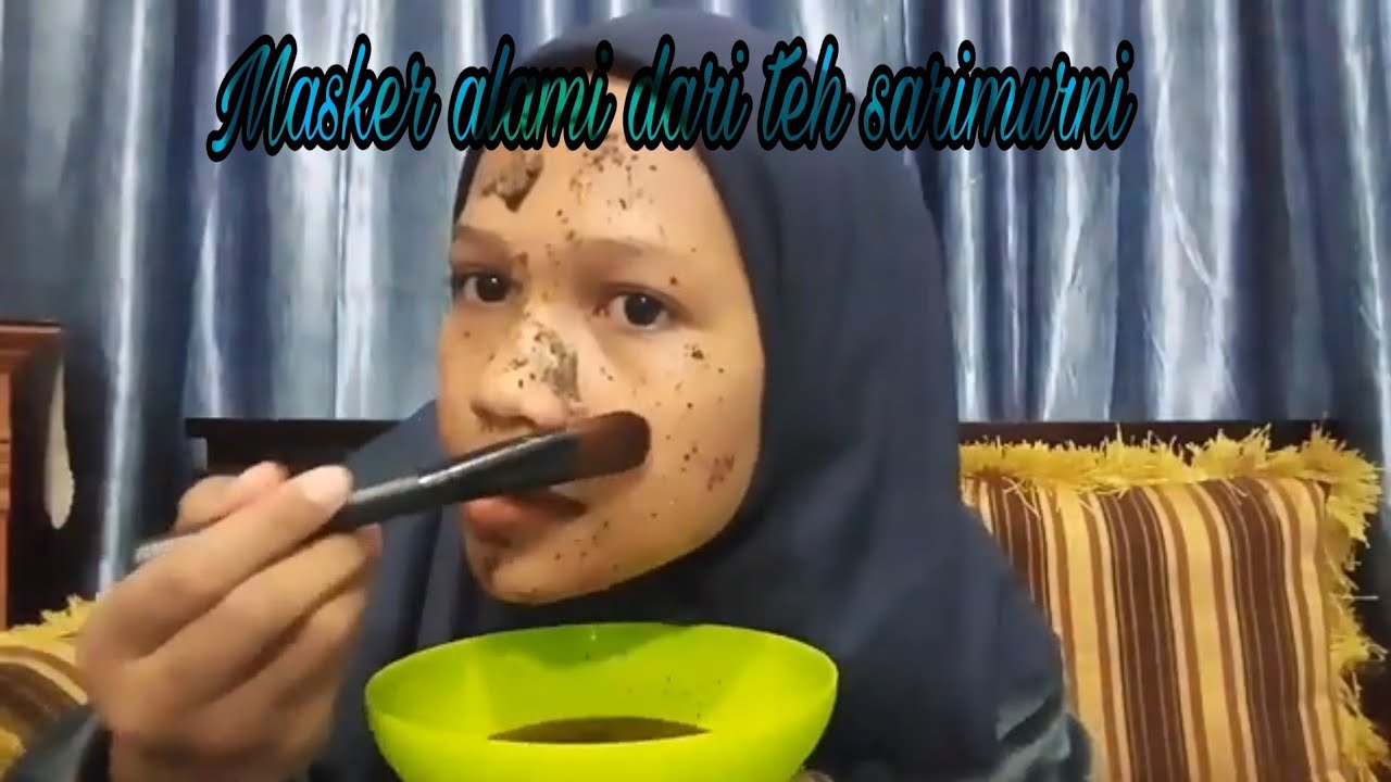 Masker wajah dari teh sarimurni??!! BAHASA INDONESIA YouTube