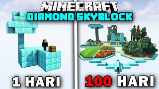 100 Hari Minecraft Pulau Melayang Diamond Hardcore