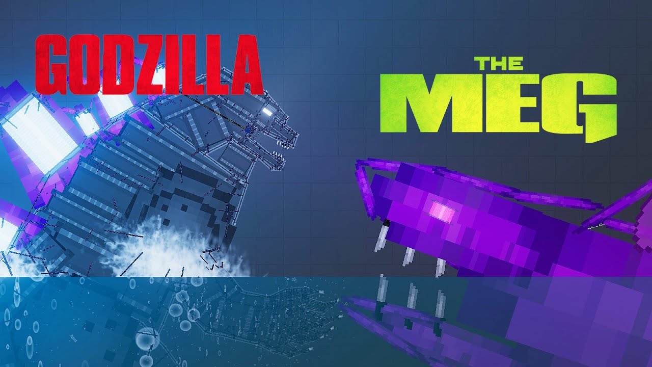 Download Godzilla vs The Meg from Deep Sea [Zebra Gaming TV] People Playground