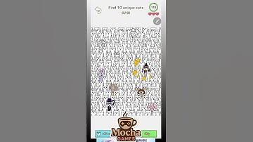 Tricky Mean level 2 | Find 10 unique cats | Walkthrough