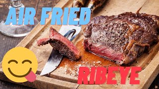 Air Fryer Ribeye Steak ( Simple Steak Recipe)