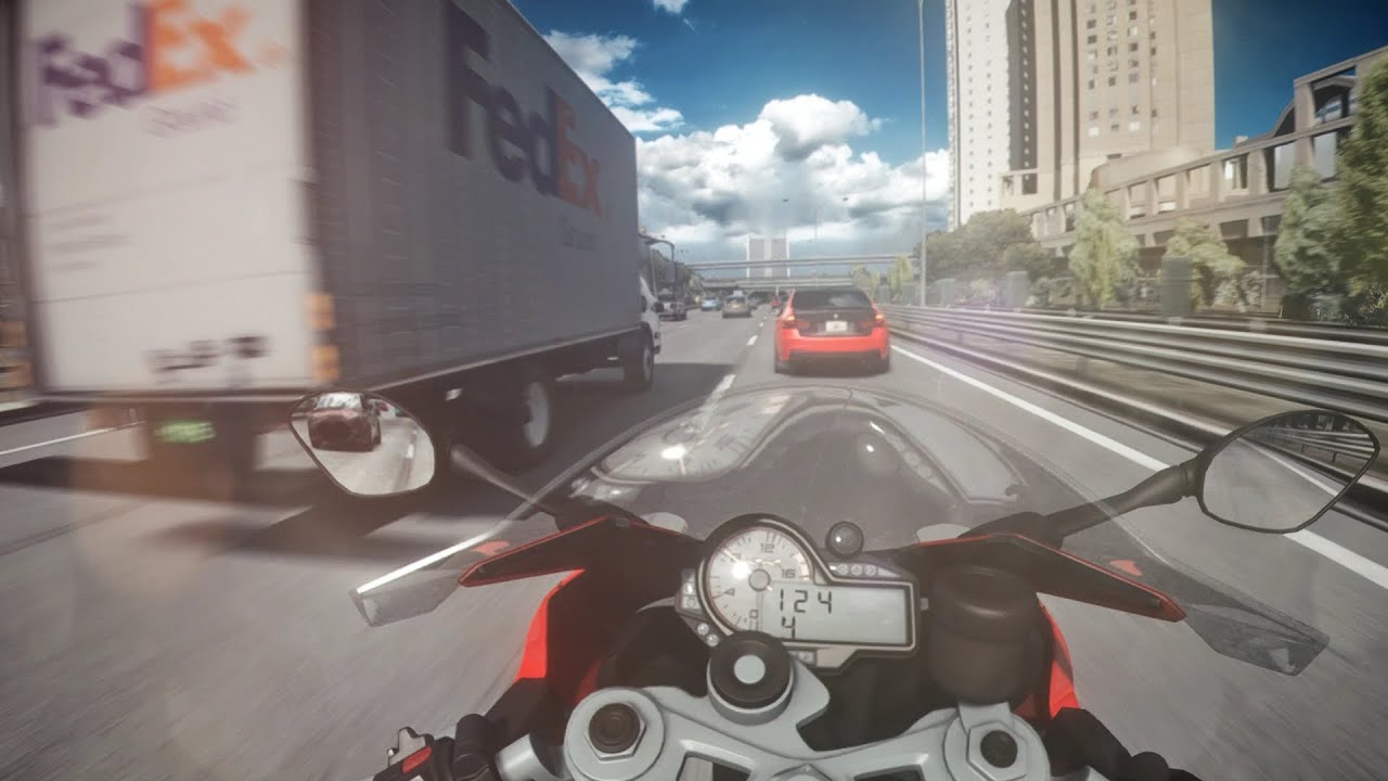 Assetto Corsa Motorcycle + GoPro Filter (Reshade & Neck FX) - YouTube