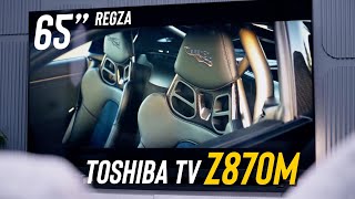 Toshiba TV Z870M 65": The Ultimate REGZA-Powered Mini-LED TV🔥