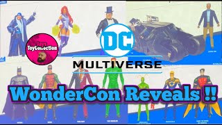 McFarlane DC Multiverse WonderCon 2024 Reveals Reactions Batman Forever BAF Tumbler Batmobile !!