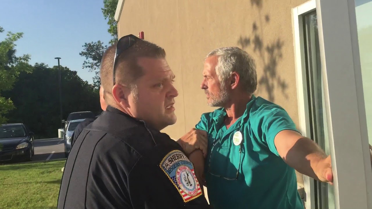 Chip Paul ejected from Rogers County Sheriff Department's SQ 788 forum