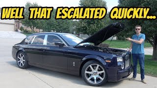 Was Buying the Cheapest Rolls-Royce Phantom in the USA Worth It? Totaling Up Repairs...