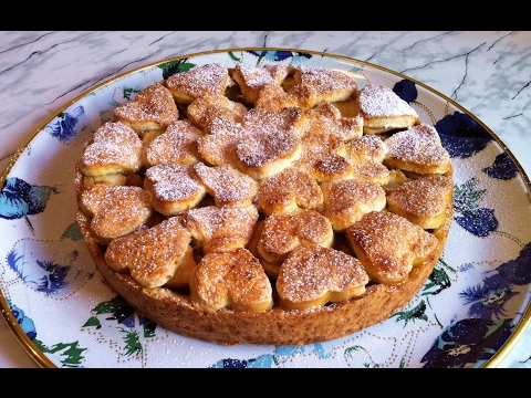 Видео рецепт Яблочный пирог с песочным тестом