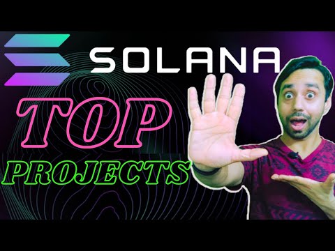Top 5 projects on Solana blockchain with massive potential | 1 being my favourite 😎