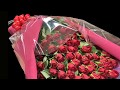 花のナカムラ フラワーギフト　プロポーズ　永久に（とわに・・108本のバラの花束）や、誕生日に歳の数だけバラの花束