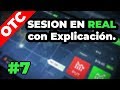 Sesión en Real + Explicación #7 -Opciones Binarias- Acción del precio