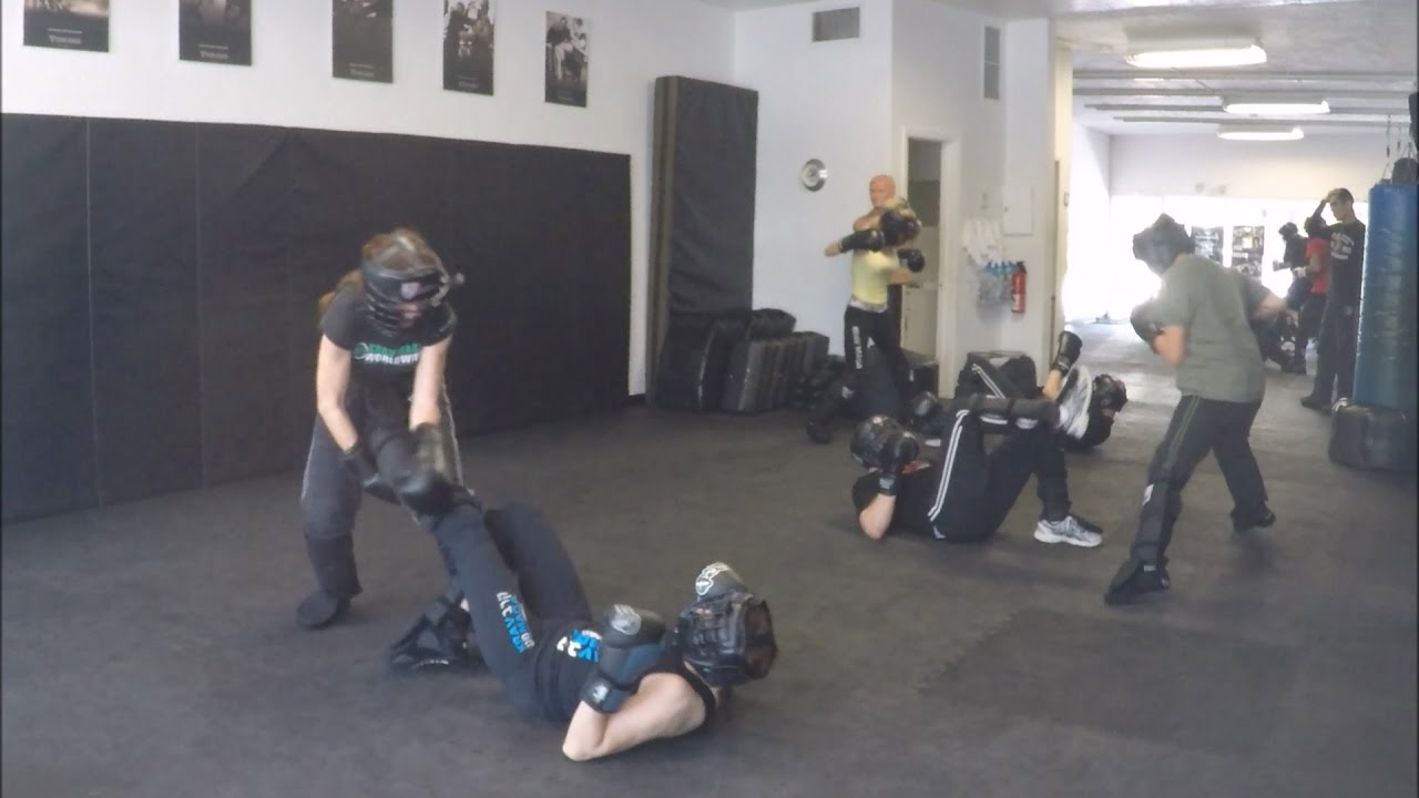 Krav Maga Fight Class January 28 2017 Groundfighting Vs Standing Attacker Youtube