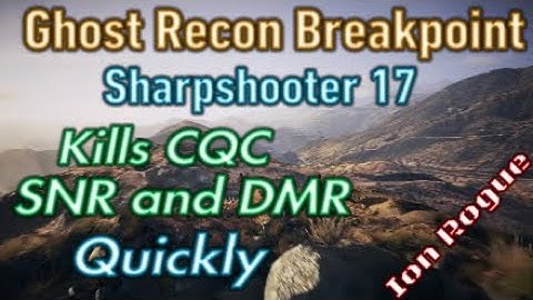 Ghost Recon Breakpoint, Sharpshooter rank 17, challenge 3.
