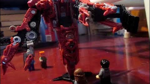 Transformers Stop Motion- ROTF Bumblebee vs Rampage