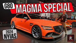 The Genesis G80 Magma Special Is A High Performance Executive Luxury Sports Sedan