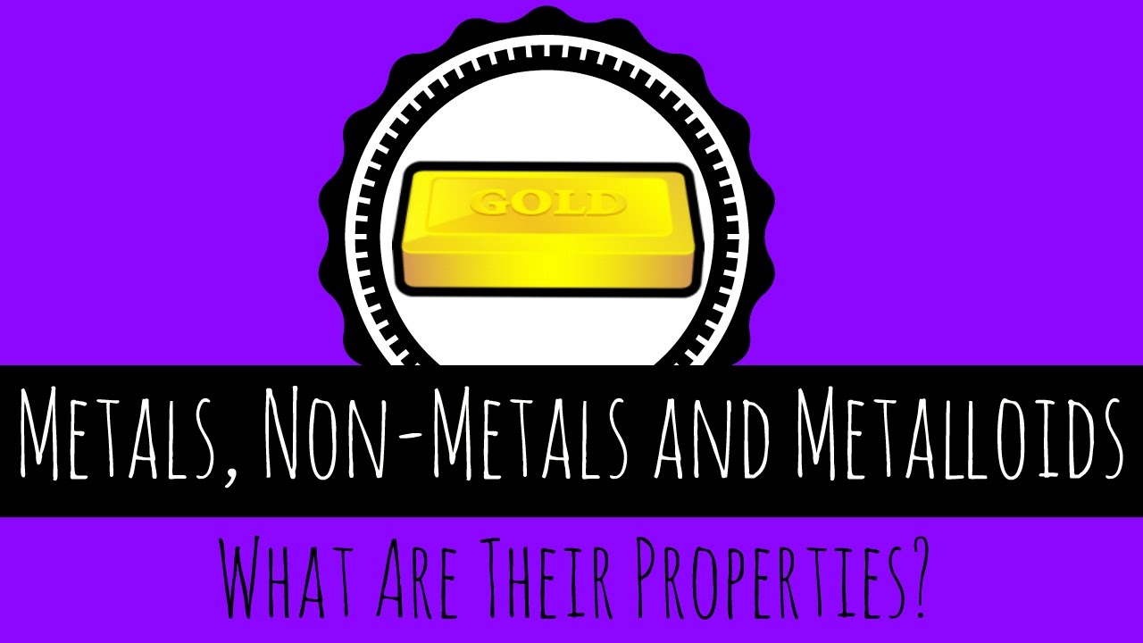 metals non metals and metalloids what are their properties