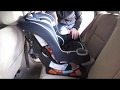 How To Install Graco Extend2Fit Convertible Car Seat Rear-Facing