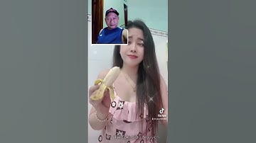 Video Triệu View | Gái Xinh Dùng Đũa Gắp Trái Chuối Chín #Shorts