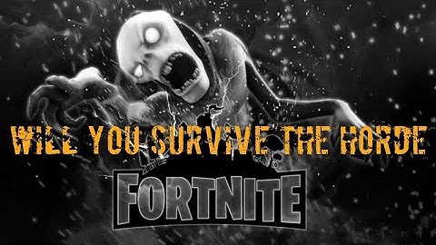 Fortnite horde bash