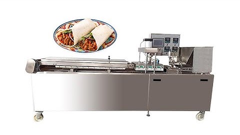 Automatic Tortilla Roti Maker Machine Fully Automatic Tortilla Making Machine