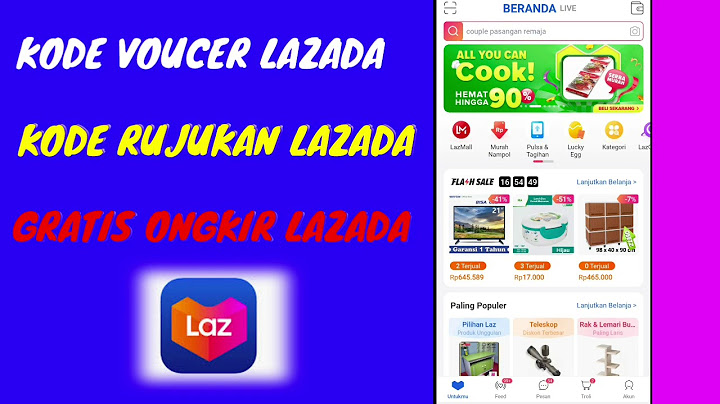 20 Cara Melihat Kode Voucher Lazada, Gratis Ongkir 100%