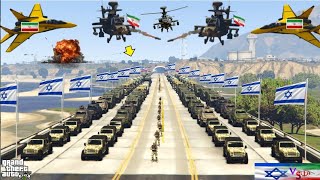 PUTIN UNDERSTIMATED NATO! Egypt Hawk Missile, Drones & Jets Attack on Israeli Army Convoy -GTA 5