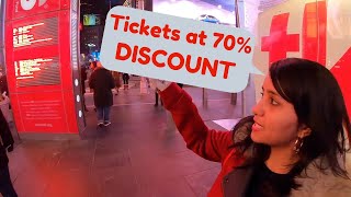 How to get cheap broadway show tickets in New York  |Main tourist things to do in New York 🇺🇸  2023