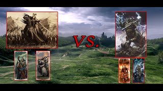 A Mountain God Fighting Some French People | Warriors of Chaos vs. Bretonnia