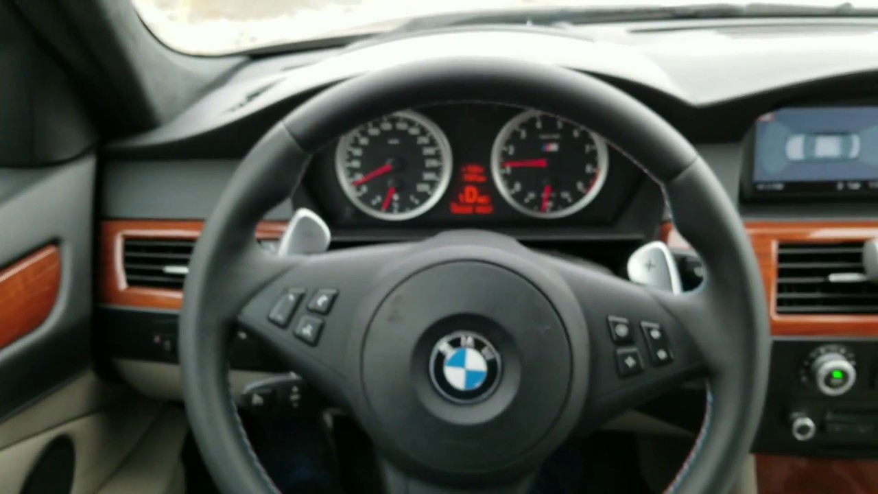 E60 m5 steering wheel jiggle YouTube