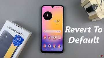 How To Revert To Default Icons On Samsung Galaxy A25 5G