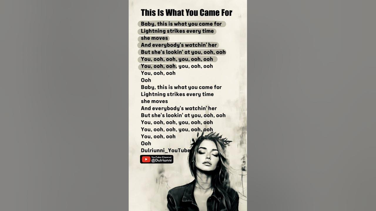 🌼 This ls What You Came For | Calvin Harris, Rihanna